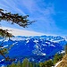 Aussicht im Aufstieg zum Furggelenstock.