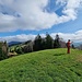 Graskuppe des Wäspibergs 1101m mit schöner Aussicht