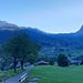 Sicht über Grindelwald zur Grossen Scheidegg