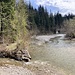 ZUsammenfluss von Geissbach und Emme