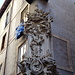 Edicola barocca della Madonna della Concezione, forse la più grande di Roma, in via del Pellegrino.