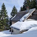 Hüttte unterhalb dem Mittagberg und der Schnee wurde auch immer mehr, dazu noch recht sulzig