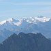 Auch nicht übel: die Stubaier Berge mit Wildem Freiger, Sonklarspitze und Zuckerhütl