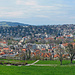 Panorama von St. Gallen vom Dreilinden Weg aus, bei den drei Weieren