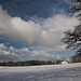 schnell ziehende Wolken