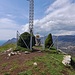 la particolare croce di vetta