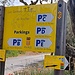 Neue Parkplatznamen und neue Ausschilderung