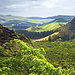 Hier der Blick nach O über die typische Hochlandszenerie Terceiras.