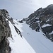 der oberste Bereich im Couloir Central