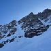 schöner Blick ins Couloir Central, unsere Abstiegsroute