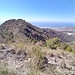 Der Cerro Mangüeno vom Cerro de Juan Bueno aus gesehen