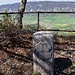 Kantonsgrenzstein auf dem Backigrat-Chänzeli ...