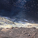 Tag 8 (4.5.):<br /><br />Blick vom Kraterrand in den Gipfelkrater aus dem einige schwach sichtbare Rauchsäulen bei den Schwefelablagerungen aufsteigen. 