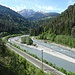 Der Rhein hier in sanftem Fluss