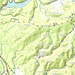 Karte mit der eingetragenen Tour (Kartengrundlage: opentopomap.org). 