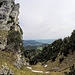 im oberen Teil der Rinne der mit Blick nach Norden, unten sieht aus wie Schwarzwald