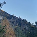 Aufstieg nach Lanebach - Blick zum Uttenheimer Schloss