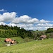 Blick grabenauswärts, Richtung Oberi und Underi Hohstäge und Wyssachen