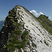 Plattige Passage beim Abstieg vom Gross-Schiffli