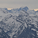 Glarner Alpen mit Nüenchamm, Fronalpstock und dominantem Tödi