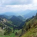 Blick vom Gipfel in den Nesslauer Kessel