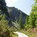 Abstieg vom Kienbergsattel