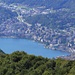 Tiefblick zur Promenade von Lugano - für mich die am schönsten gelegene Stadt der Welt
