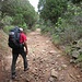 Lasciata l’insenatura, abbiamo ripercorso per un tratto il sentiero fatto per scendere, proseguendo poi per le montagne retrostanti dove si trovavano le miniere di Canal Grande.