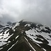 Ausblick vom Chopf: Wolke vor Alvier