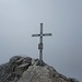 Croda Marcora - leider das gleiche Gipfelkreuz wie auf dem Sorapis und dem Antelao