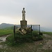 La statua di San Giuseppe in vetta al Monte Chiappo.
