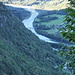 il fiume Maggia,visto da Q. 800