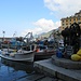 Barche da pesca nel porto di Camogli.