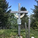 Neues Gipfelkreuz auf Saroja