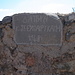 Inschrift an einem Steinhaus. Der griechische Text ist wohl ein Namensschild