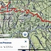 Cartina/pianificazione del trekking