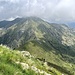 Rückblick zum Madone, rechts unten Alpe di Bietri