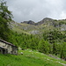 Alpe Chavanne con la valletta del torrente Bringuez che bisogna salire.