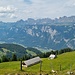 Blick auf die Melser Alp Ebenwald