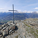 Croix près du sommet de l'Ärgischhoru.
