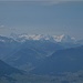 südseitig gute Sicht auf die Berner Alpen...