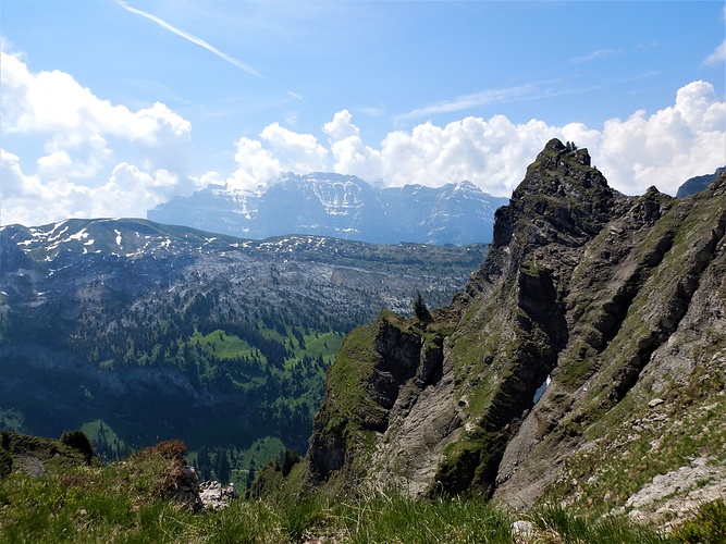 Blick zum Glärnisch. Fotos