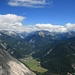 auf der Ahrnplattenspitze mit Blick über Scharnitz ins Karwendel
