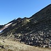 Tag 4: Der SW-Rücken, welcher zum Gipfelgrat leitet ist erreicht.