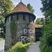 Blutturm an der Aare<br /><br />Der Blutturm (Hexenturm, Harzturm) war das nördliche Schlussglied des vierten Westgürtels der historischen Stadtbefestigung von Bern.