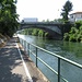 Pista ciclabile lungo il Naviglio Grande (ponte SS 11).