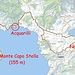<b>Tracciato GPS Monte Capo Stella.</b>