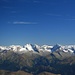 Blick vom Habicht in die Zillertaler Alpen zu Olperer, Hochfeiler, Mösler und co