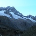 Bild vom Hütten aufstieg am 21.September spät Nachmittags, links oben das Sustenhorn 3503m 