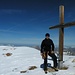 Pius am Gipfelkreuz beim Sustenhorn 3503m 